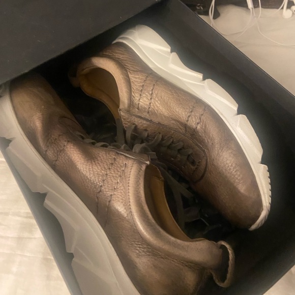 Lukure Stylish Brown and White Sneakers made in ItalyThey retail for 850$
